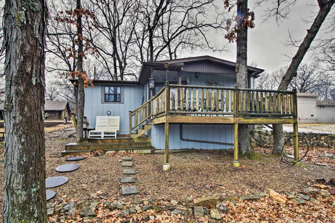 Rustic Stockton Lake Cabin Half Mile To Boat Ramp! Eksteriør bilde